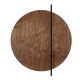 Настенный светильник Nowodvorski Sunrise Led D Dark Wood/Black 11432