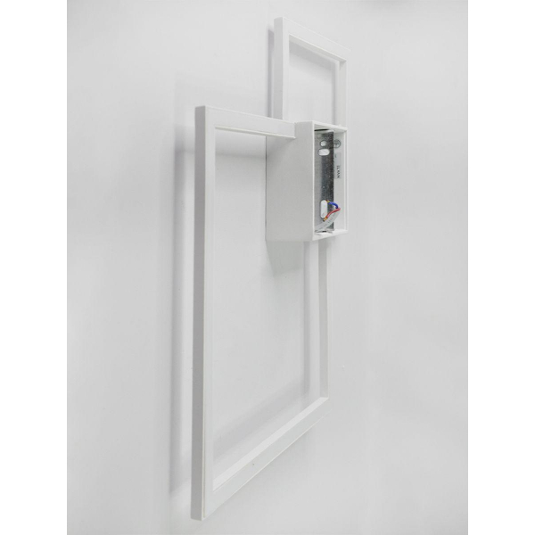 Настенный светодиодный светильник Elvan GW-46220/2SQ-20W-WW-Wh Настенный светодиодный светильник Elvan GW-46220/2SQ-20W-WW-Wh