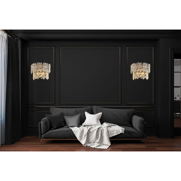 Настенный светильник iLamp Homy W2545-2 NIC Настенный светильник iLamp Homy W2545-2 NIC