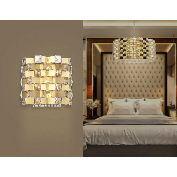 Настенный светильник с хрусталем Ambrella light High Light LH41014 Настенный светильник с хрусталем Ambrella light High Light LH41014