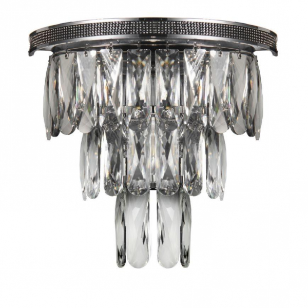 Настенный светильник Lumina Deco Chici LDW 6002-3 CHR+CL Настенный светильник Lumina Deco Chici LDW 6002-3 CHR+CL