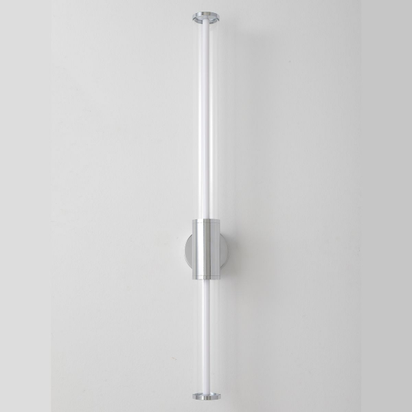 Настенный светодиодный светильник Crystal Lux Lineup AP18W Led Chrome Настенный светодиодный светильник Crystal Lux Lineup AP18W Led Chrome