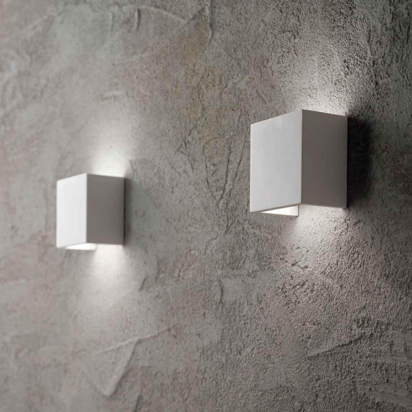 Настенный светильник Ideal Lux Flash Gesso AP1 Small 214672 Настенный светильник Ideal Lux Flash Gesso AP1 Small 214672