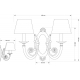 Настенный светильник KUTEK BIBIONE BIB-K-2(P/A)