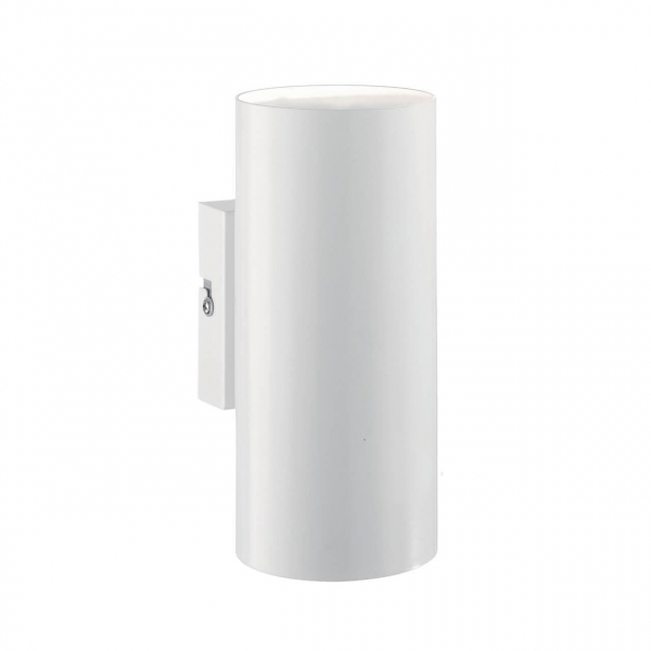 Настенный светильник Ideal Lux Look Ap2 Bianco 096018 Настенный светильник Ideal Lux Look Ap2 Bianco 096018