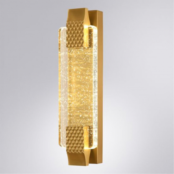 Настенный светодиодный светильник Arte Lamp Snowdrop A2133AP-1GO Настенный светодиодный светильник Arte Lamp Snowdrop A2133AP-1GO