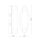 Настенный светильник Lucia Tucci Modena W172.1 Large LED400