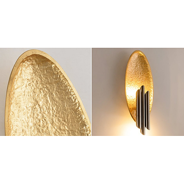 Настенный светильник Imperium Loft Corrugation Gold 144098-22