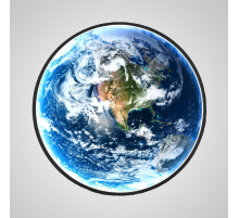 Настенный светодиодный светильник Imperium Loft Cosmos Earth 208935-23