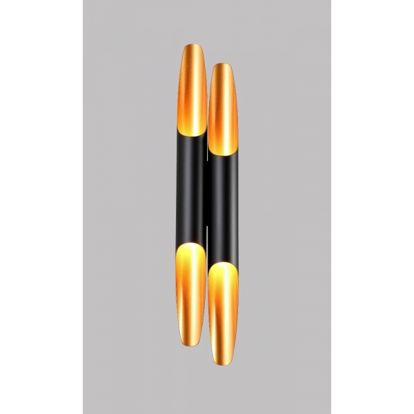Настенный светильник Crystal Lux CLT 332W4-V2 BL-GO Настенный светильник Crystal Lux CLT 332W4-V2 BL-GO
