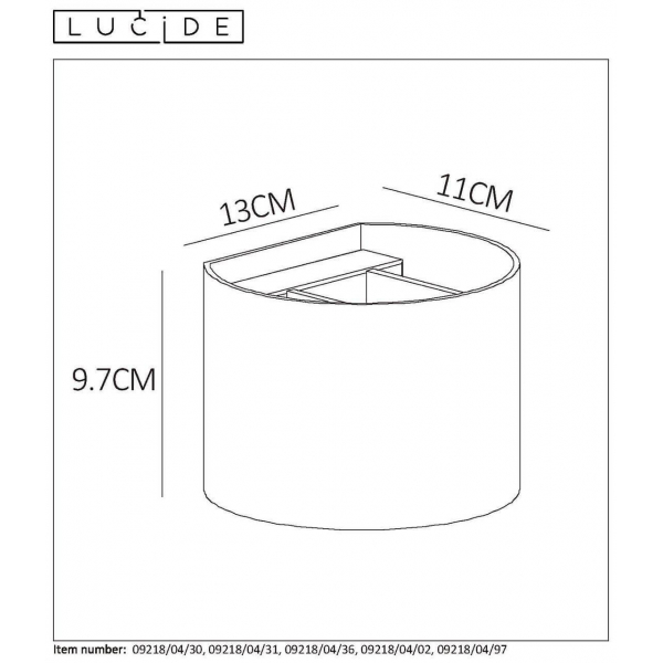 Настенный светильник Lucide Xio 09218/04/02 Настенный светильник Lucide Xio 09218/04/02