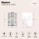Настенный светильник Maytoni Gelid MOD184-WL-01-CH