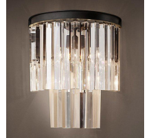 Бра Loft-Concept 1920s Odeon Clear Glass II черный 44.265-0 20167