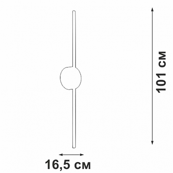 Настенный светильник Vitaluce V3039-0/1A Настенный светильник Vitaluce V3039-0/1A