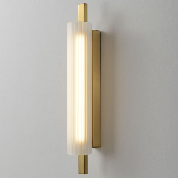 Настенный светодиодный светильник Crystal Lux Tunnel AP10 Led Brass Настенный светодиодный светильник Crystal Lux Tunnel AP10 Led Brass