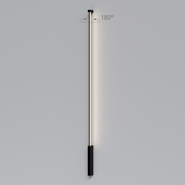 Настенный светодиодный светильник Elektrostandard Alto LED черный 4000K 40133/LED a069820