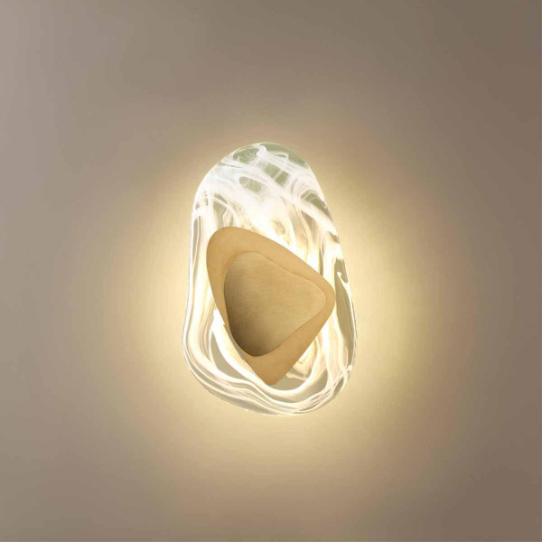 Настенный светодиодный светильник Odeon Light Midcent Icy 4314/9WL Настенный светодиодный светильник Odeon Light Midcent Icy 4314/9WL