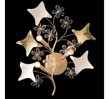 Бра Crystal Lux LETISIA AP3 GOLD