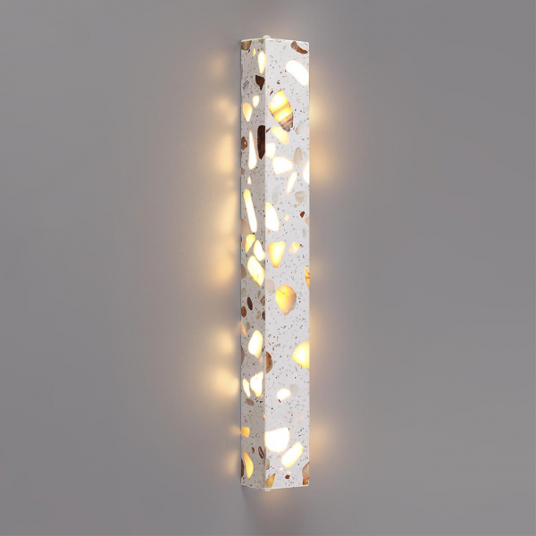 Настенный светодиодный светильник Odeon Light Hightech Terrazzo 7012/15WL Настенный светодиодный светильник Odeon Light Hightech Terrazzo 7012/15WL