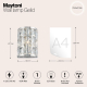 Настенный светильник Maytoni Gelid MOD184-WL-01-CH