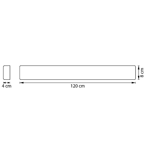 Настенный светодиодный светильник Lightstar Fiume 810543CCT