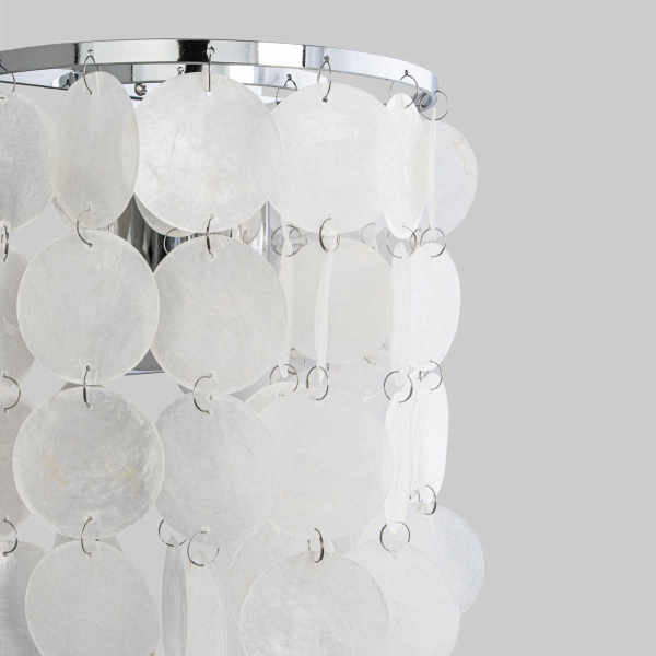 Настенный светильник Eurosvet 60005/1 хром/перламутр