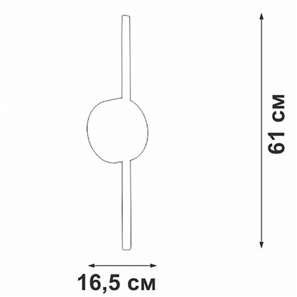 Настенный светильник Vitaluce V3040-0/1A Настенный светильник Vitaluce V3040-0/1A
