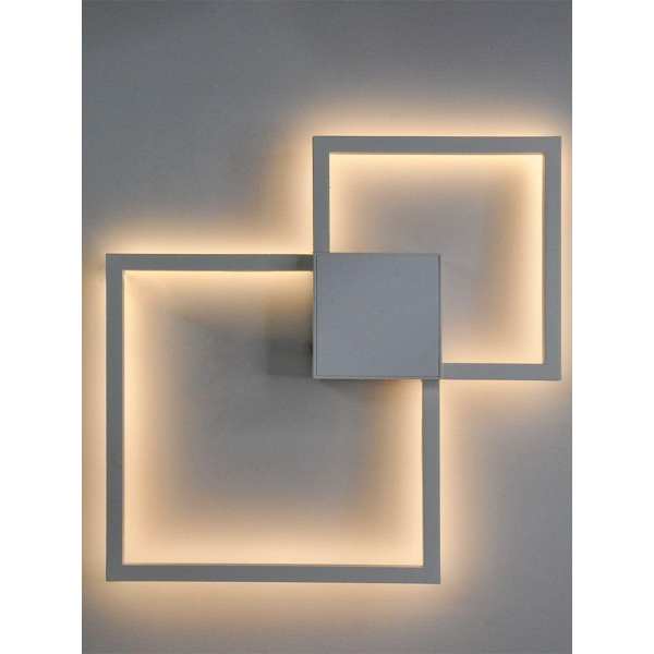 Настенный светодиодный светильник Elvan GW-46220/2SQ-20W-WW-Wh Настенный светодиодный светильник Elvan GW-46220/2SQ-20W-WW-Wh