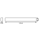 Настенный светодиодный светильник Lightstar Fiume 810546CCT