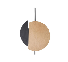 Настенный светильник Nowodvorski Sunset B Natural Wood/Black 10577