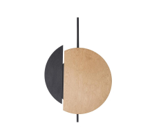 Настенный светильник Nowodvorski Sunset B Natural Wood/Black 10577