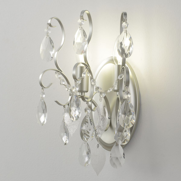 Настенный светильник Crystal Lux Esmiralda AP2 Silver Настенный светильник Crystal Lux Esmiralda AP2 Silver