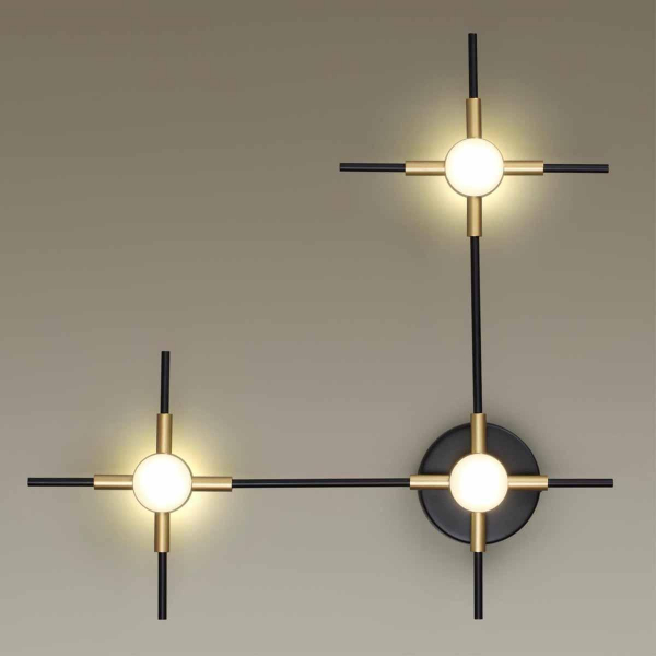 Настенный светодиодный светильник Odeon Light L-vision Costella 3906/9WL Настенный светодиодный светильник Odeon Light L-vision Costella 3906/9WL