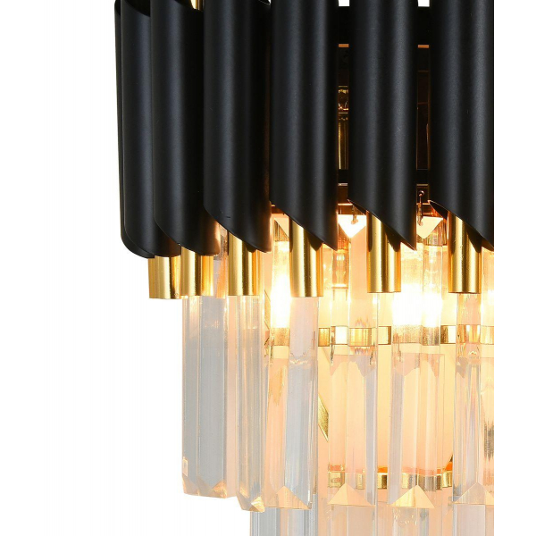 Настенный светильник Natali Kovaltseva Darian 76017/2W Gold Black Настенный светильник Natali Kovaltseva Darian 76017/2W Gold Black