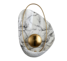 Настенный светодиодный светильник Gerhort G61355/1wWT+GD