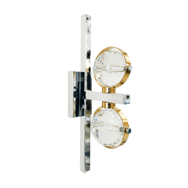 Настенный светильник Lumina Deco Kompass LDW 6064-2 CHR