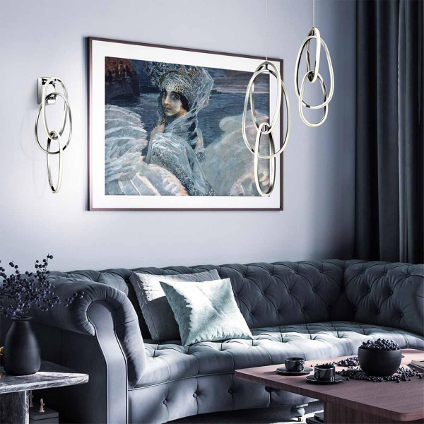 Настенный светильник Odeon Light L-vision Space 4891/33WL Настенный светильник Odeon Light L-vision Space 4891/33WL