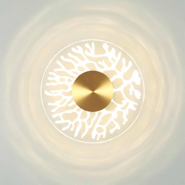 Настенный светодиодный светильник Odeon Light Midcent Solaris 6627/9WL Настенный светодиодный светильник Odeon Light Midcent Solaris 6627/9WL