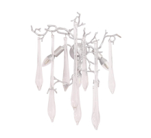 Настенный светильник Crystal Lux REINA AP3 SILVER PATINA