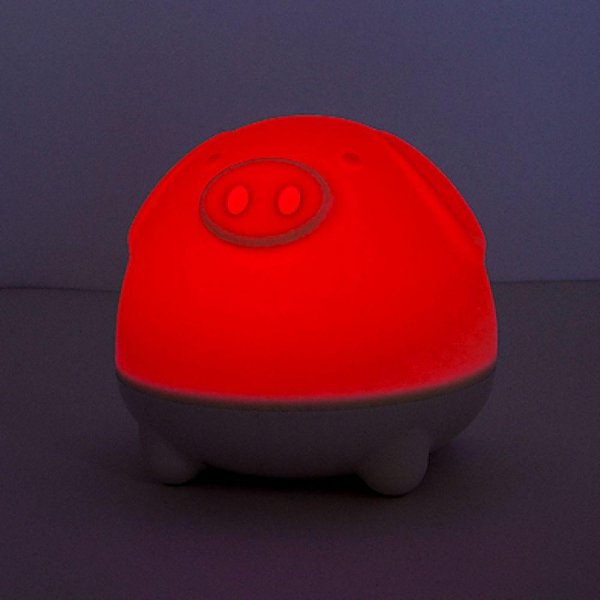 Ночник Lucia Мяшки-светяшки 123 Свинка Хрю белый 4606400511847