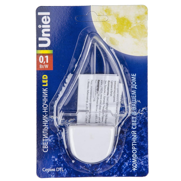 Светильник-ночник Uniel DTL-315 Кораблик/White UL-00007051 Светильник-ночник Uniel DTL-315 Кораблик/White UL-00007051