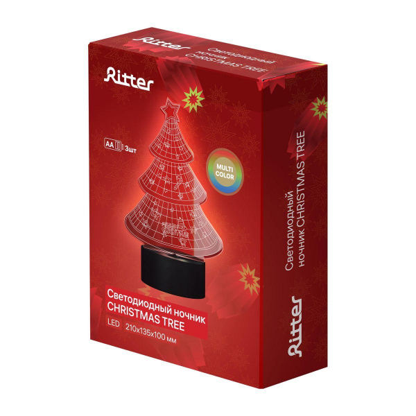 Светильник-ночник Ritter Christmas Tree 29256 2 Светильник-ночник Ritter Christmas Tree 29256 2