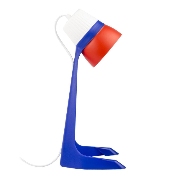 Настольная лампа Uniel ULO-K22 D/E14/A White/Blue/Red UL-00010040 Настольная лампа Uniel ULO-K22 D/E14/A White/Blue/Red UL-00010040
