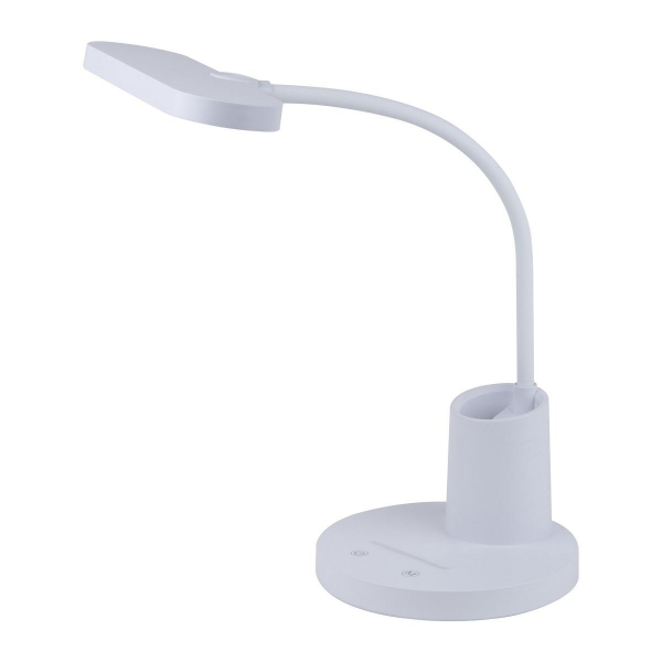 Настольная светодиодная лампа с подставкой Uniel ULM-D603 10W/3000-6000K/DIM White UL-00011097 Настольная светодиодная лампа с подставкой Uniel ULM-D603 10W/3000-6000K/DIM White UL-00011097