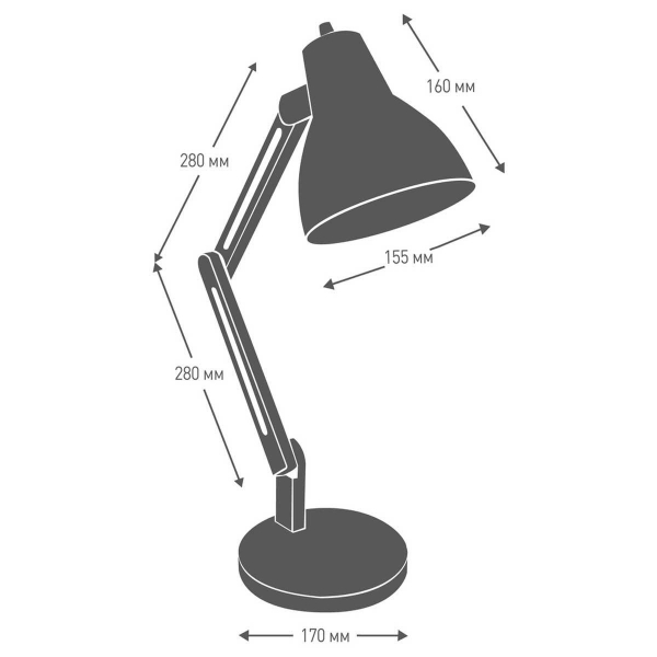 Настольная лампа Camelion KD-355 C01 14157 Настольная лампа Camelion KD-355 C01 14157