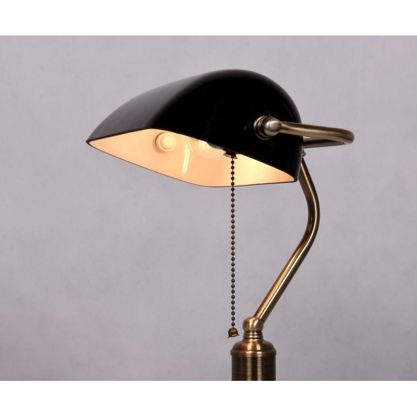 Настольная лампа Lumina Deco Banker LDT 305 BK Настольная лампа Lumina Deco Banker LDT 305 BK