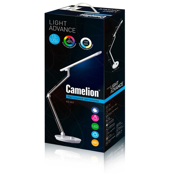 Настольная лампа Camelion KD-842 C01 13519 Настольная лампа Camelion KD-842 C01 13519