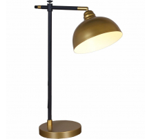 Настольная лампа Reluce 10020-0.7-01 BK+GD