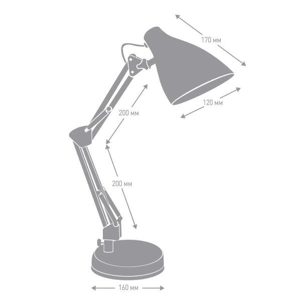 Настольная лампа Camelion KD-331 C04 12792 Настольная лампа Camelion KD-331 C04 12792