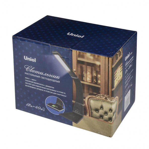 Настольная лампа Uniel TLD-565 Brown/LED/360Lm/3000-6000K/Dimmer/WR UL-00006473 Настольная лампа Uniel TLD-565 Brown/LED/360Lm/3000-6000K/Dimmer/WR UL-00006473